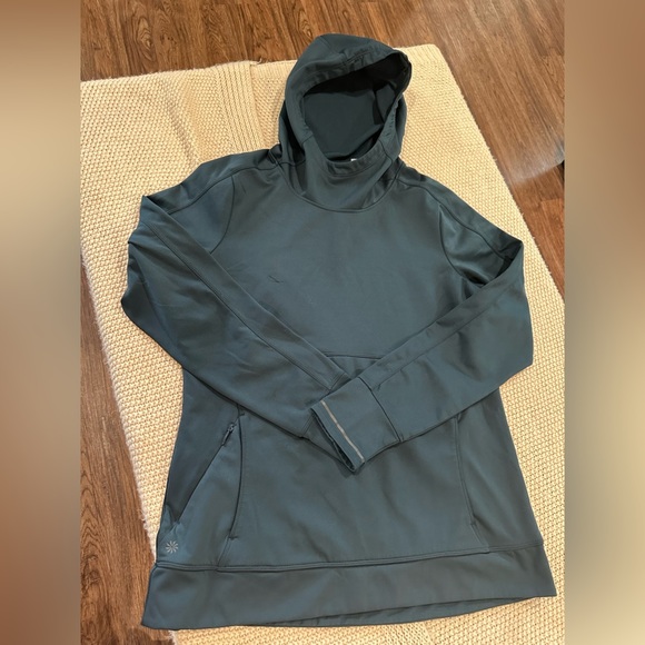 Atheta  Dark Blue Hooded Sweatshirt - Picture 3 of 7